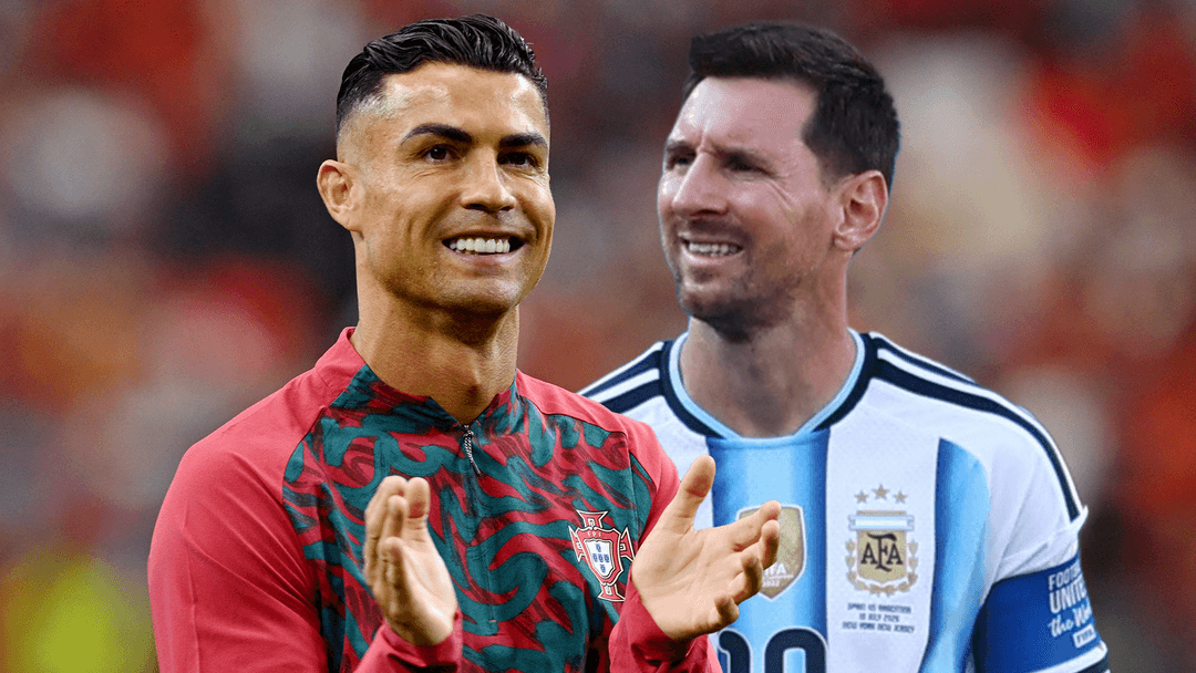VRonaldo Pays Tribute to Messi’s Farewell